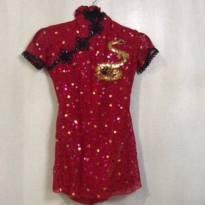 Chinese Figure Skating Dress (Competition)